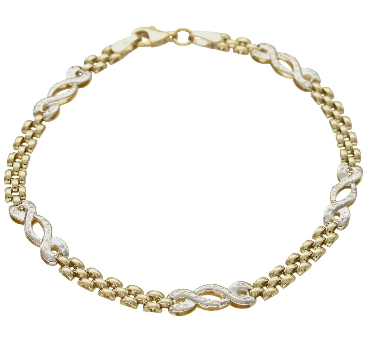 Bransoletka złota 333 o nowoczesnym wzorze BR 3570 333.  Bransoletka złota damska. Złota bransoletka na rękę. Złota bransoletka damska klasyczna. Bransoletka damska idealna na prezent. Damska bransoletka złota na każdą okazję (1).jpg